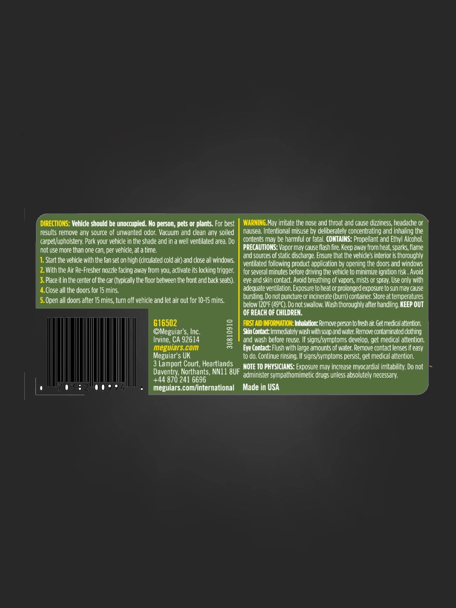 Meguiar's Air Refresher Citrus Grove-3