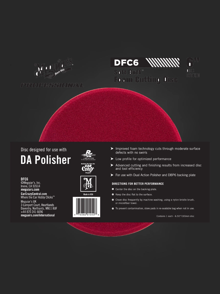 Meguiar's DA Foam Cutting Disc 6"-2