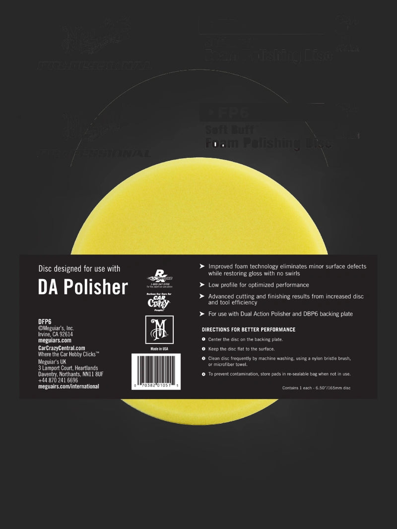 Meguiar's DA Foam Polishing Disc 6"-2
