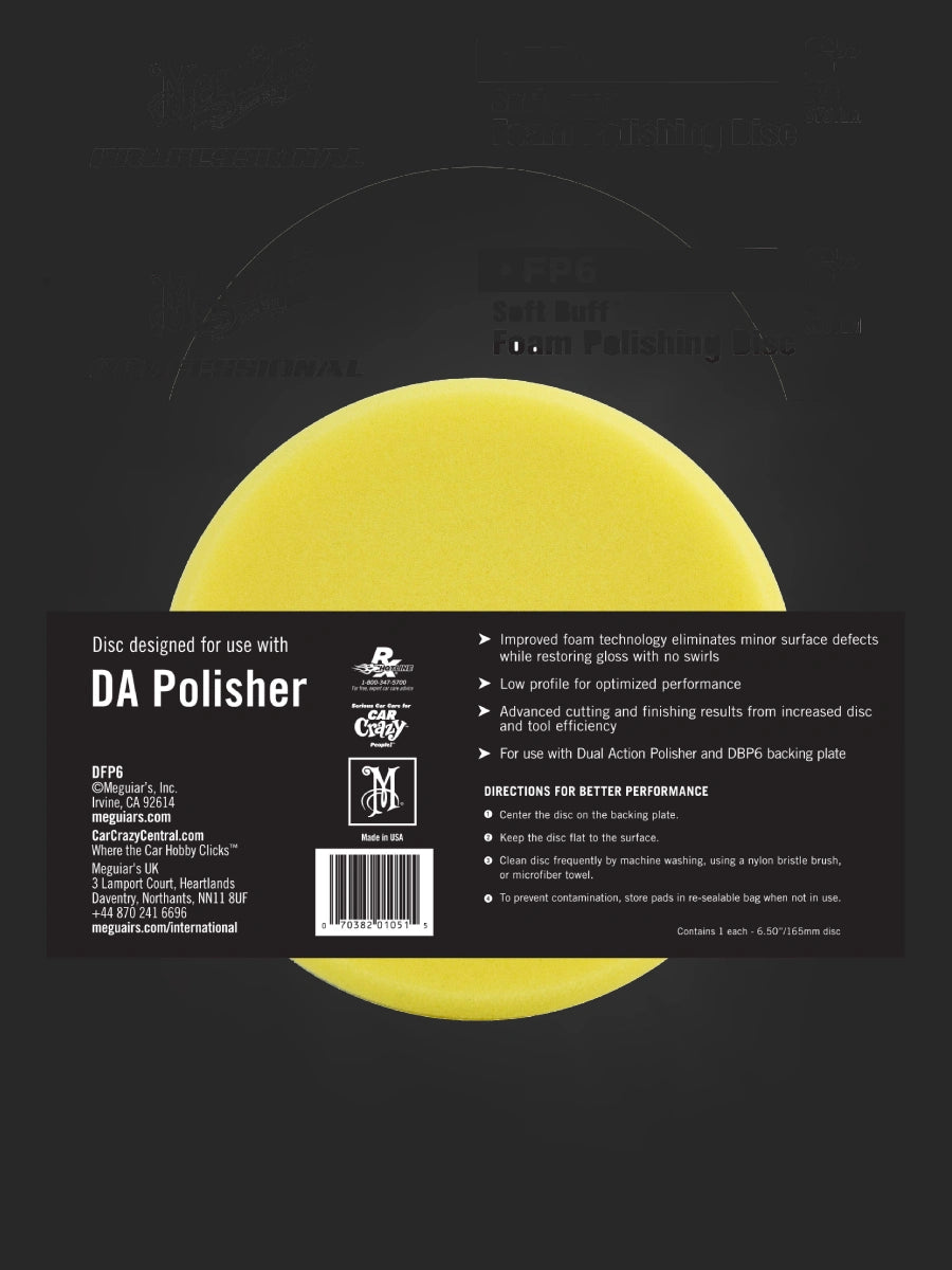 Meguiar's DA Foam Polishing Disc 6"-2
