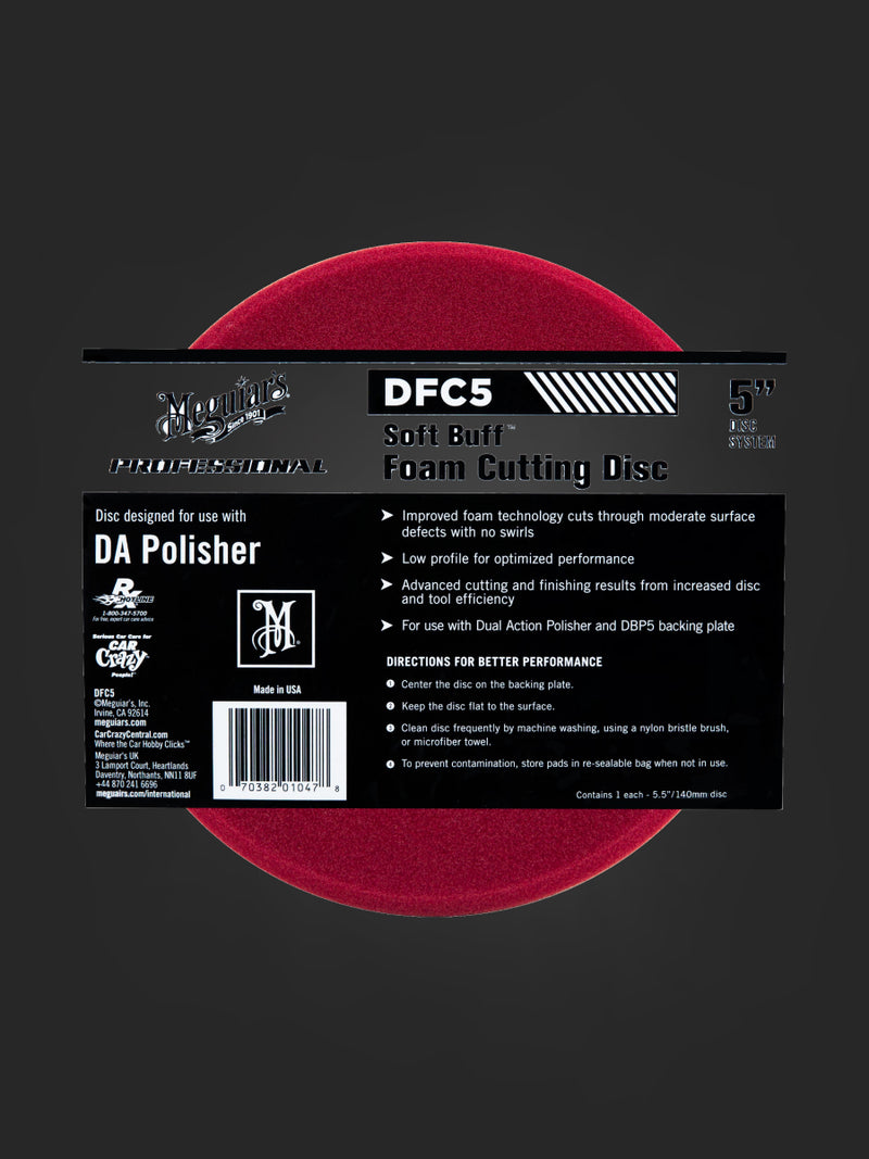 Meguiar's DA Foam Cutting Disc 5"-2