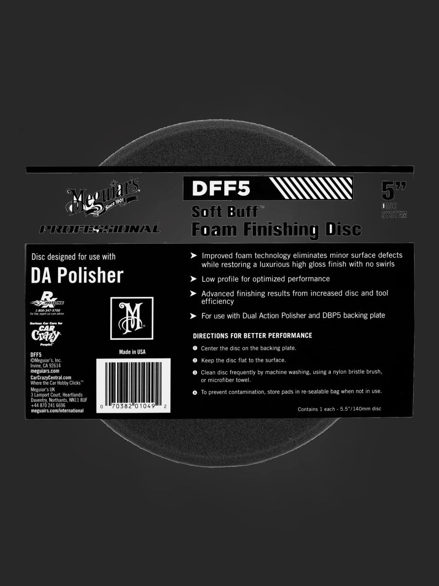 Meguiar's DA Foam Finishing Disc 5"-2