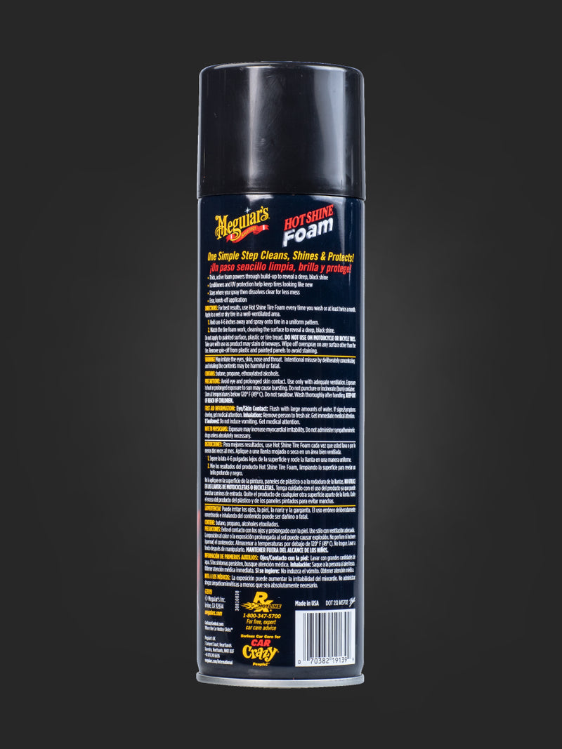 Meguiar's Hot Shine Tire Foam (19 oz)-2