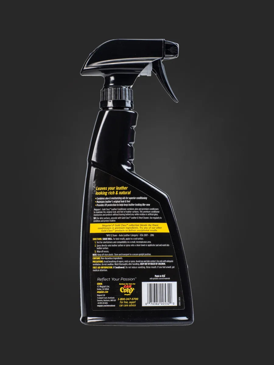 Meguiar's Gold Class Leather Conditioner 16 oz-2