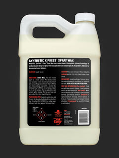 Meguiar's Synthetic X-Press Spray Wax (1 Gallon / 3.78 L)-2