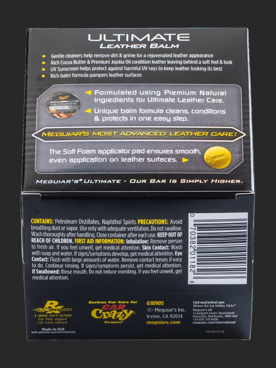 Meguiar's Ultimate Leather Balm (5 oz)-3