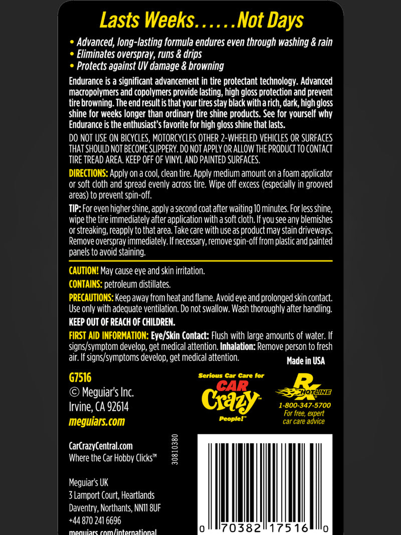 Meguiar's Endurance High Gloss (16 oz / 473 ml)-3