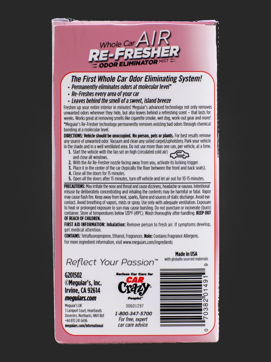 Meguiar's Whole Car Air Refresher - Fiji Sunset (2 oz)-3