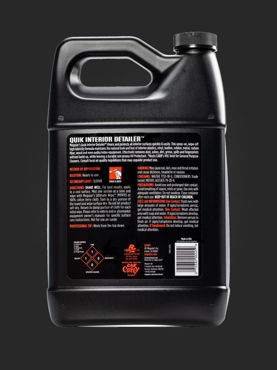 Meguiar's Quick Interior Detailer (1 Gallon / 3.78 L)-2