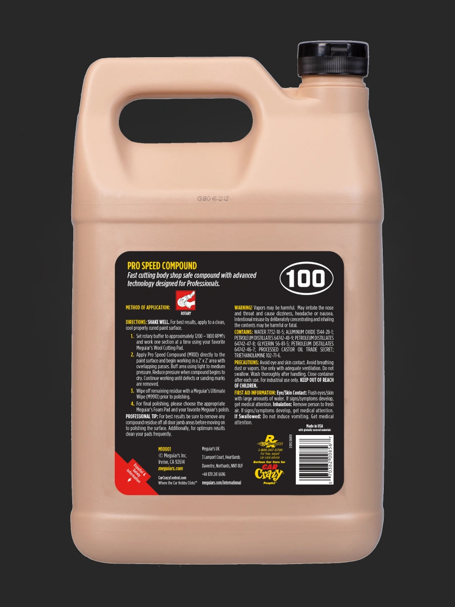 Meguiar's Pro Speed Compound (1 gallon / 3.78 L)-2