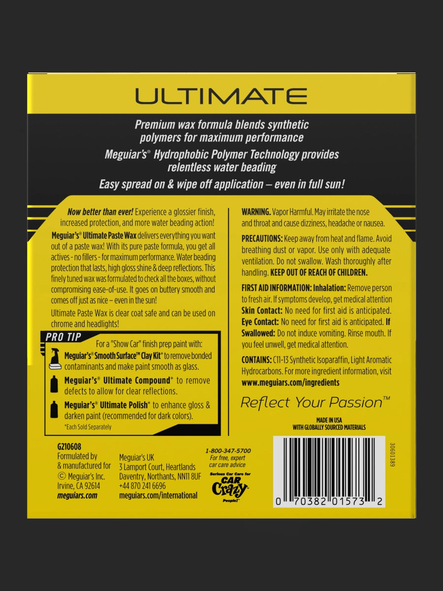 Meguiar's Ultimate Paste Wax (8 oz)-3