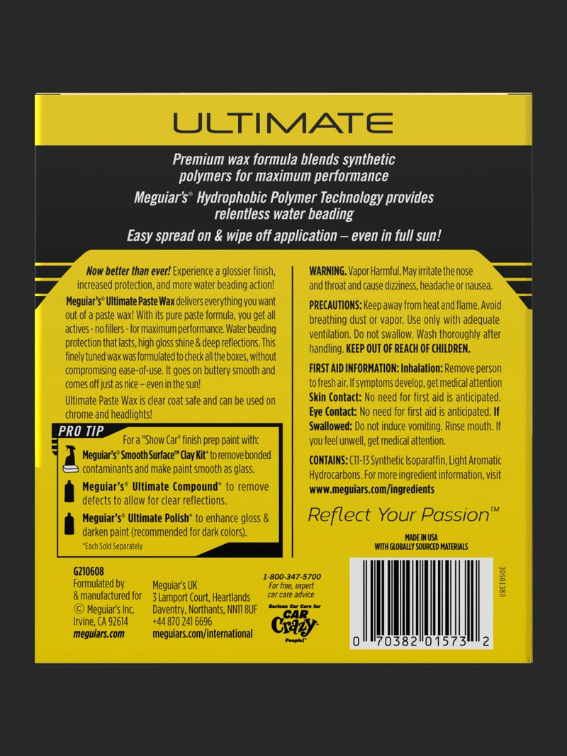 Meguiar's Ultimate Paste Wax (8 oz)-3