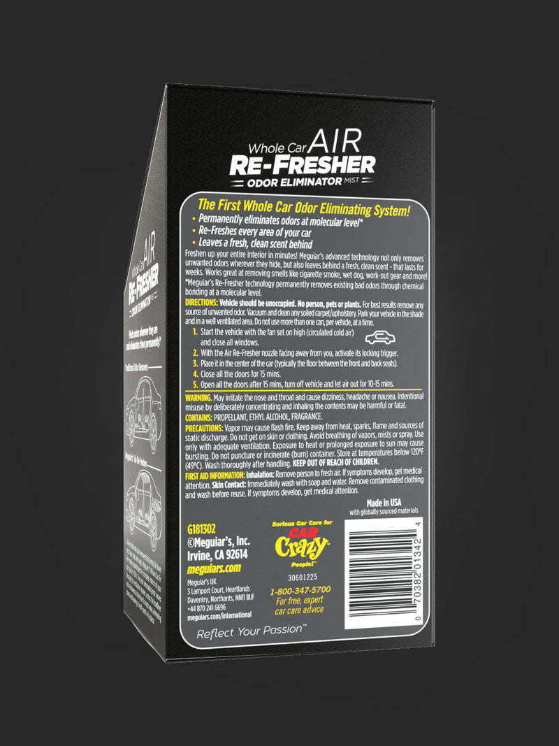 Meguiar's Whole Car Air Refresher - Black Chrome (2 oz)-3