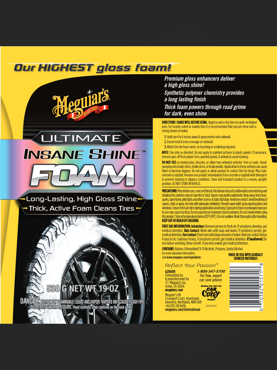 Meguiar's Ultimate Insane Shine Foam 19 oz-3