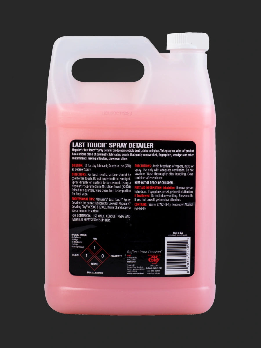 Meguiar's Last Touch Spray Detailer (1 Gallon / 3.78 L)-2