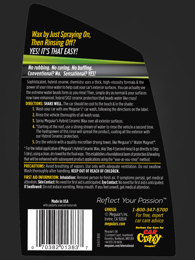 Meguiar's Hybrid Ceramic Wax (26 oz)-3