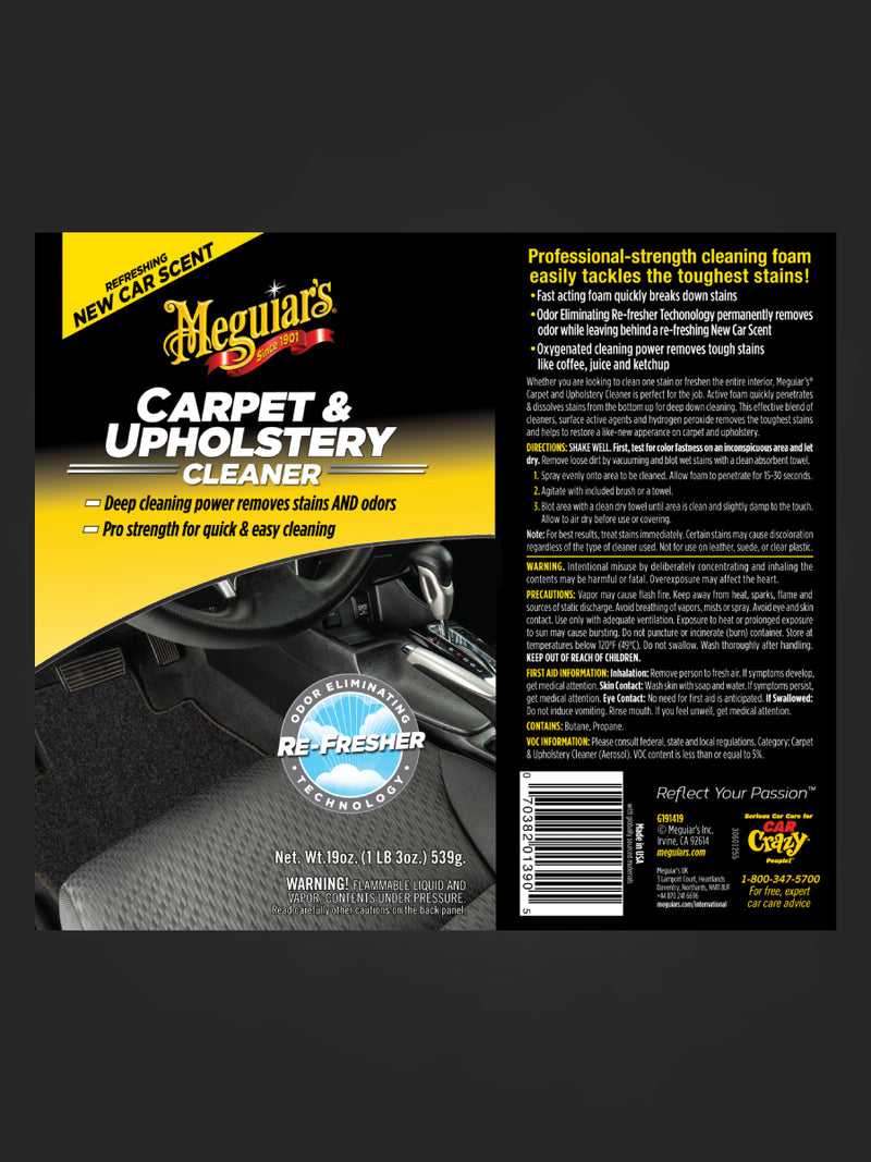 Meguiar's Carpet & Upholstery Cleaner (19 oz)-3