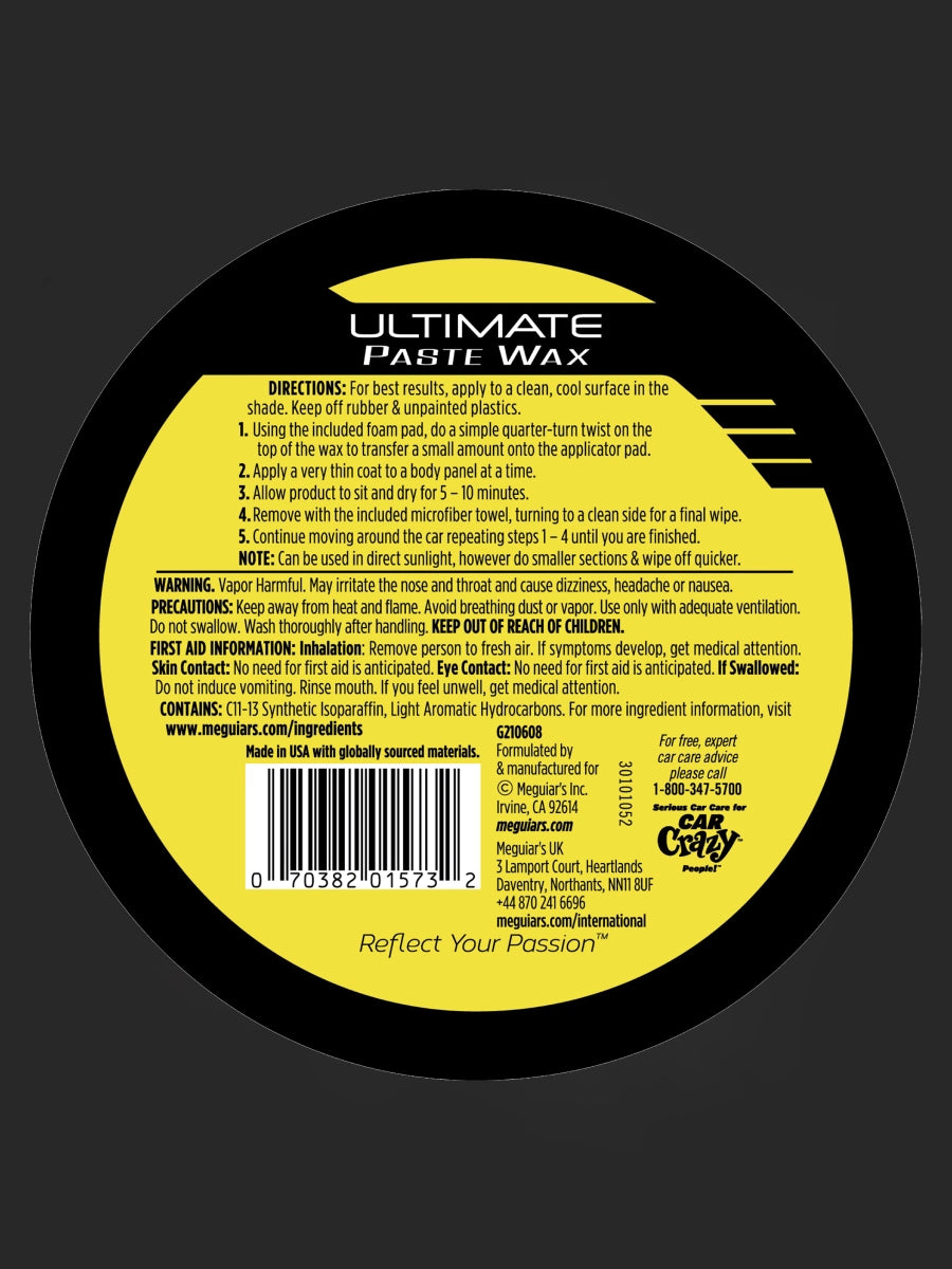 Meguiar's Ultimate Paste Wax (8 oz)-4