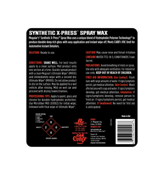 Meguiar's Synthetic X-Press Spray Wax (1 Gallon / 3.78 L)-3