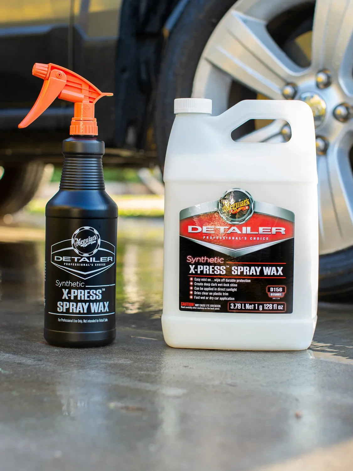 Meguiar's Synthetic X-Press Spray Wax (1 Gallon / 3.78 L)-4