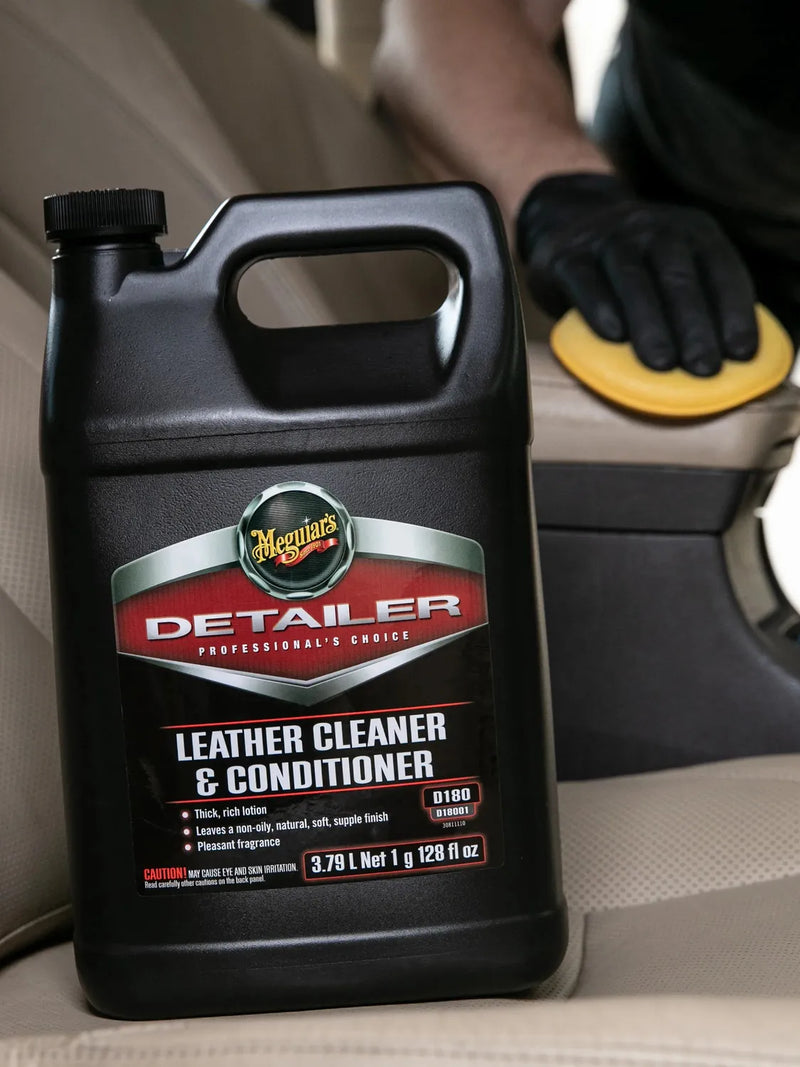 Meguiar's Leather Cleaner & Conditioner (1 Gallon / 3.78 L)-4