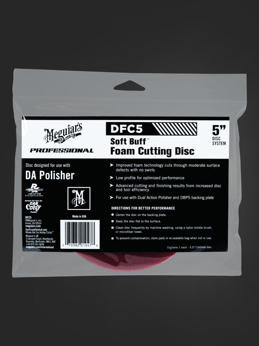 Meguiar's DA Foam Cutting Disc 5"