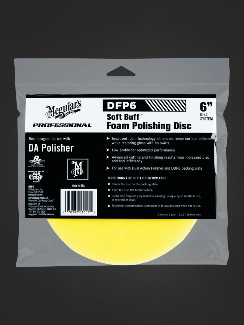 Meguiar's DA Foam Polishing Disc 6"-1