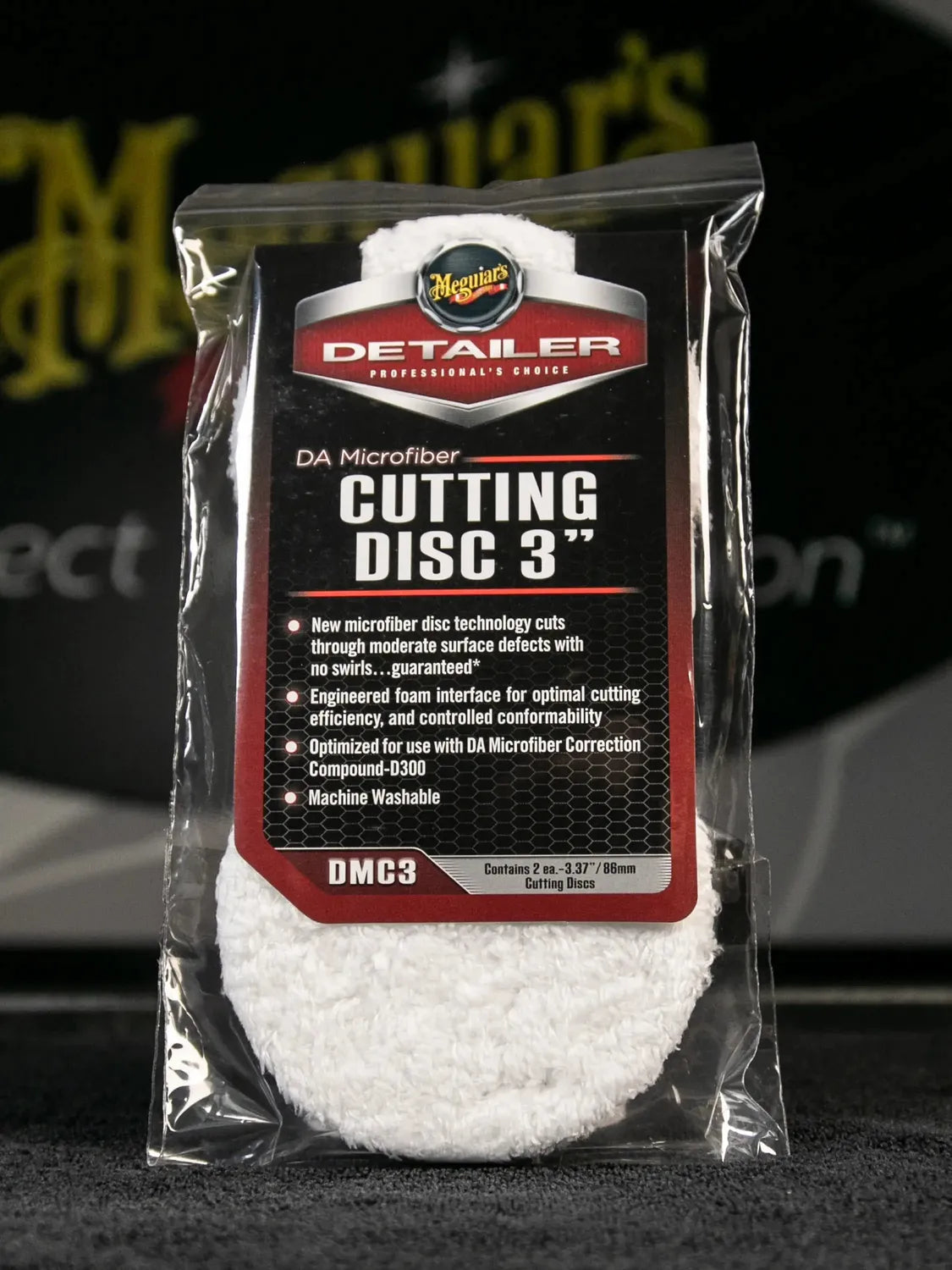 Meguiar's DA Microfiber Cutting Pad 3"-3