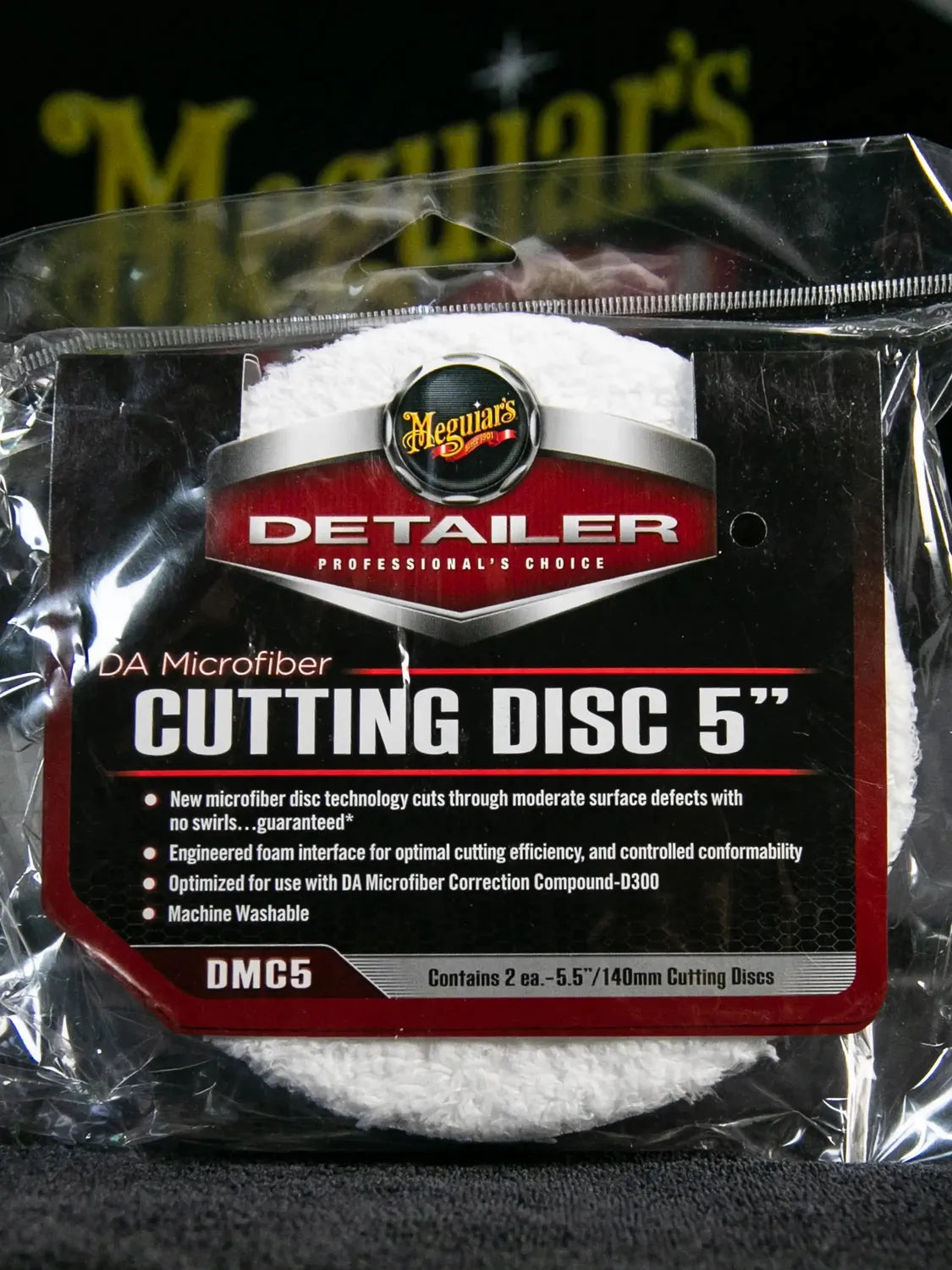 Meguiar's DA Microfiber Cutting Pad 5"-3