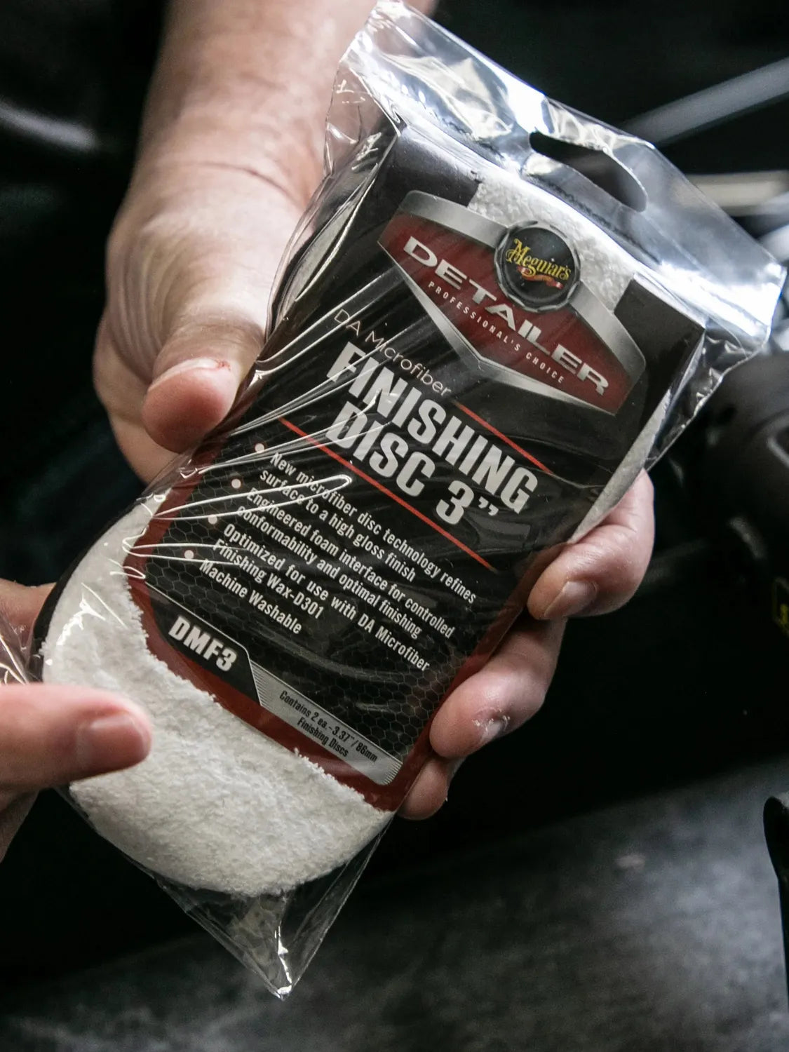 Meguiar's DA Microfiber Finishing Pad 3"-3