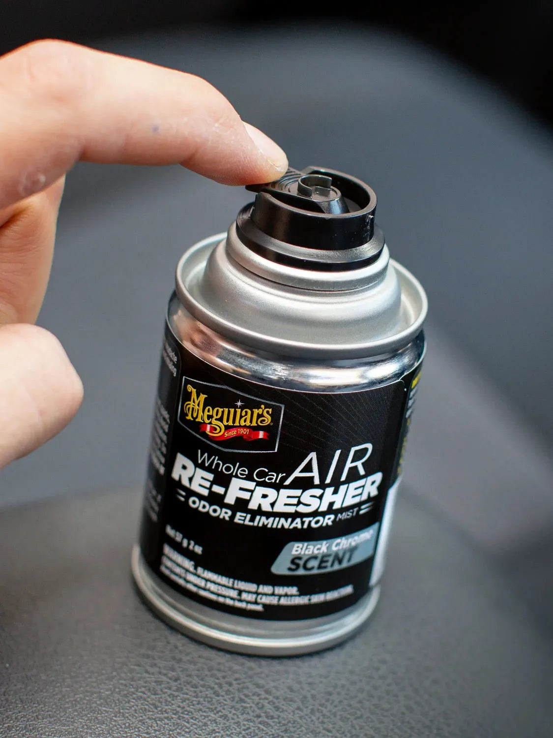 Meguiar's Whole Car Air Refresher - Black Chrome (2 oz)-5