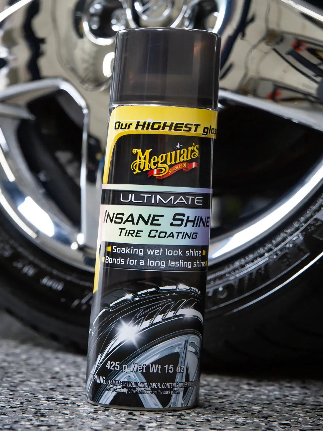 Meguiar's Ultimate Insane Shine Tire Coating (15 oz)-4