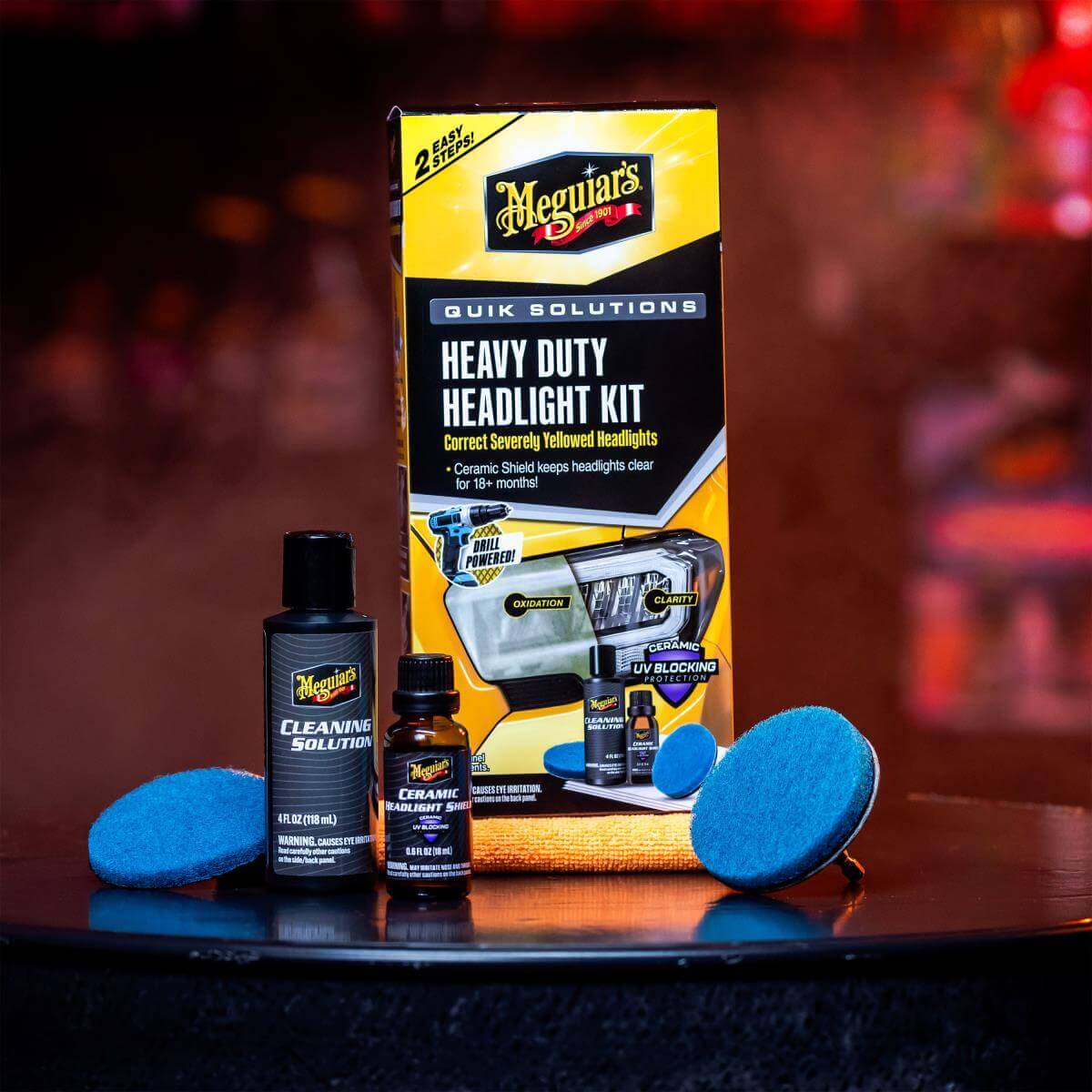 Meguiar's Quik Solutions Headlight Restoration Kit-6