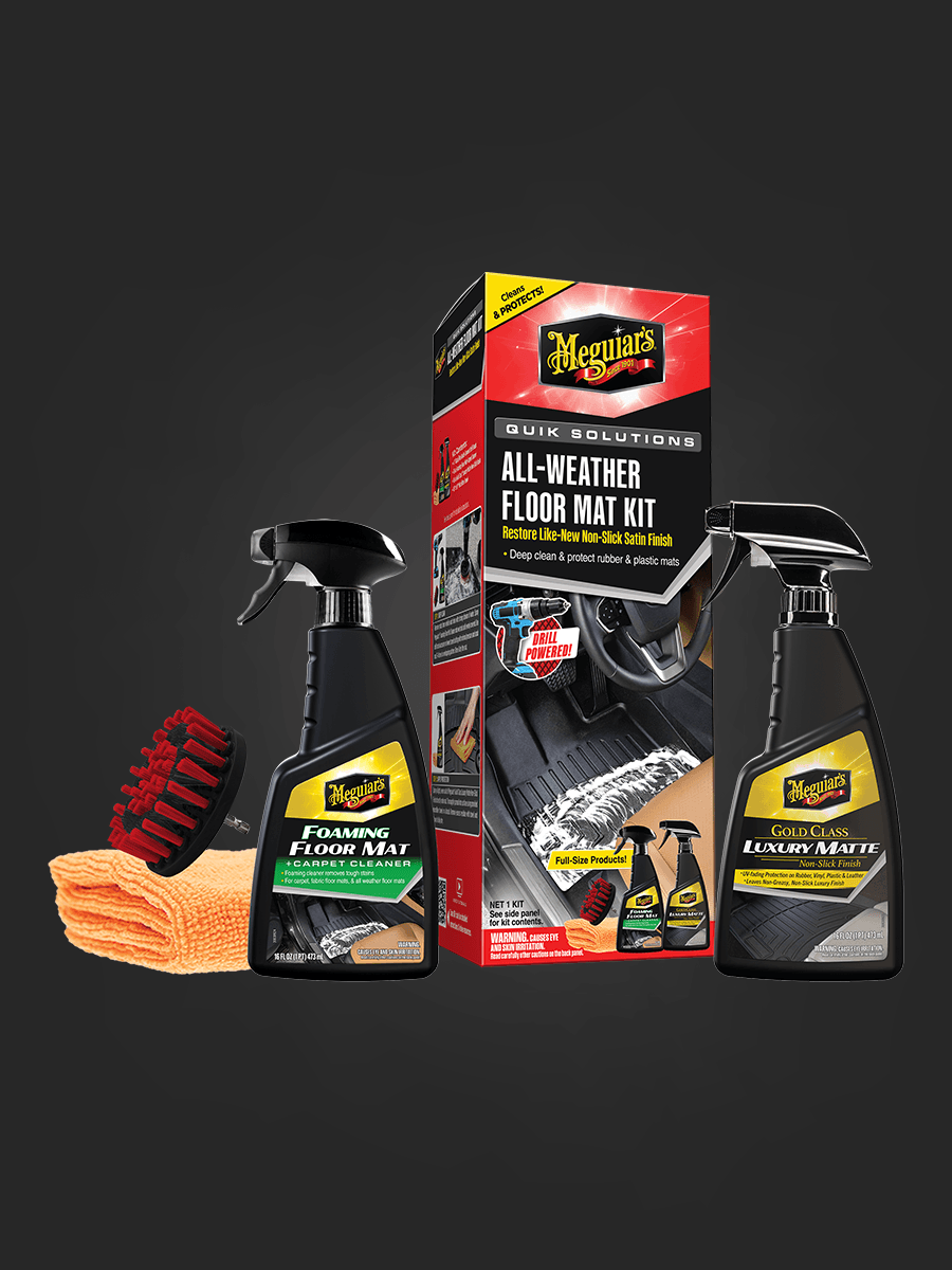 Meguiar's Quik Solutions All Weather Mat Care Kit-1