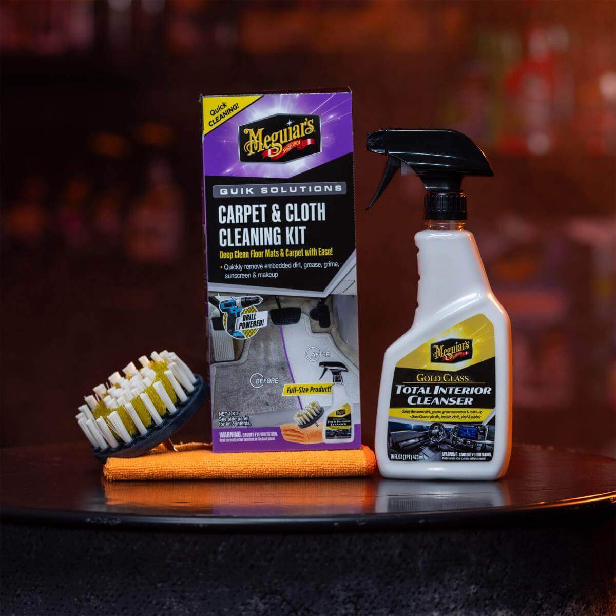 Meguiar's Quik Solutions Carpet & Cloth Kit-5
