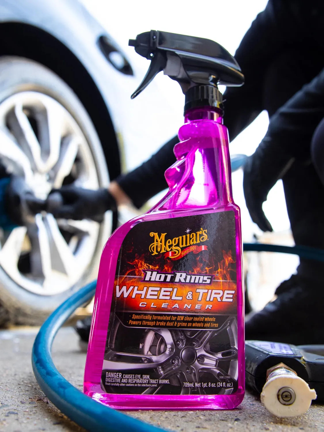 Meguiar's Hot Rims All Wheel Cleaner (24 oz / 710 ml)-5