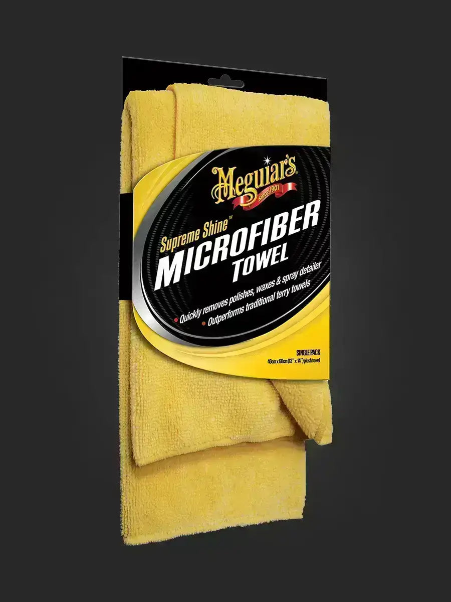 Meguiar's Supreme Shine Microfiber Towel - (1 pack)
